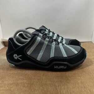 KURU Chicane Women Size 9 Wide  Hiking Supportive Sneakers Blue Silver Black